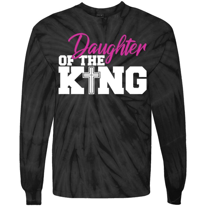 Christian Faith - Daughter Of The King Tie-Dye Long Sleeve Shirt