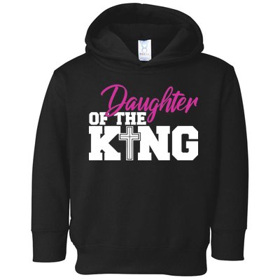 Christian Faith - Daughter Of The King Toddler Hoodie