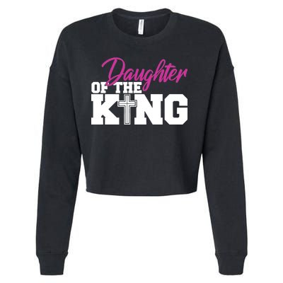 Christian Faith - Daughter Of The King Cropped Pullover Crew