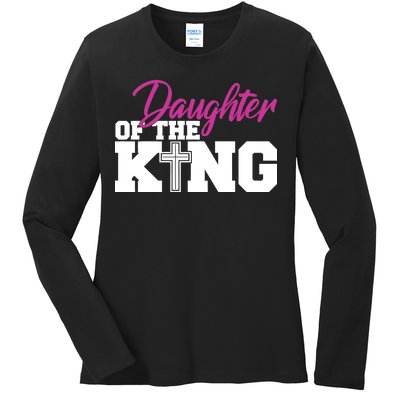 Christian Faith - Daughter Of The King Ladies Long Sleeve Shirt