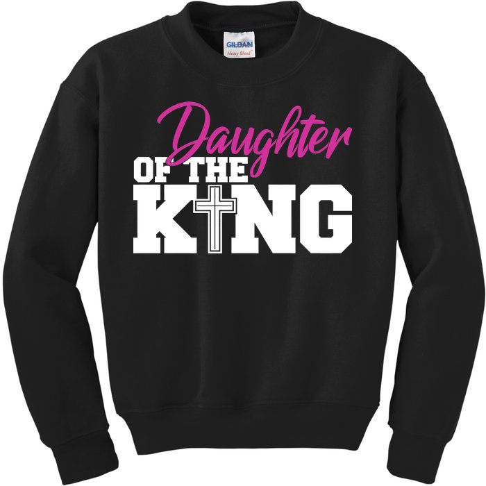 Christian Faith - Daughter Of The King Kids Sweatshirt