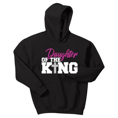 Christian Faith - Daughter Of The King Kids Hoodie