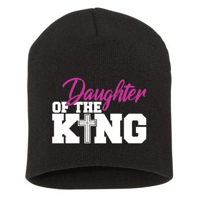 Christian Faith - Daughter Of The King Short Acrylic Beanie