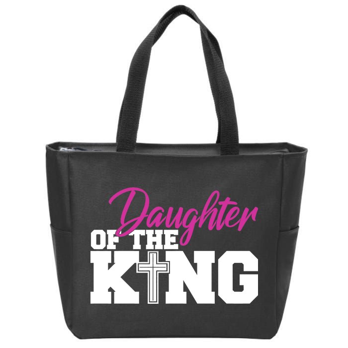 Christian Faith - Daughter Of The King Zip Tote Bag