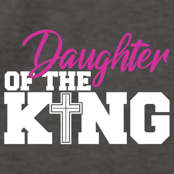 Christian Faith - Daughter Of The King Vector Backpack