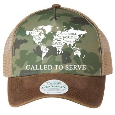 Christian Missionary Called To Serve Legacy Tie Dye Trucker Hat