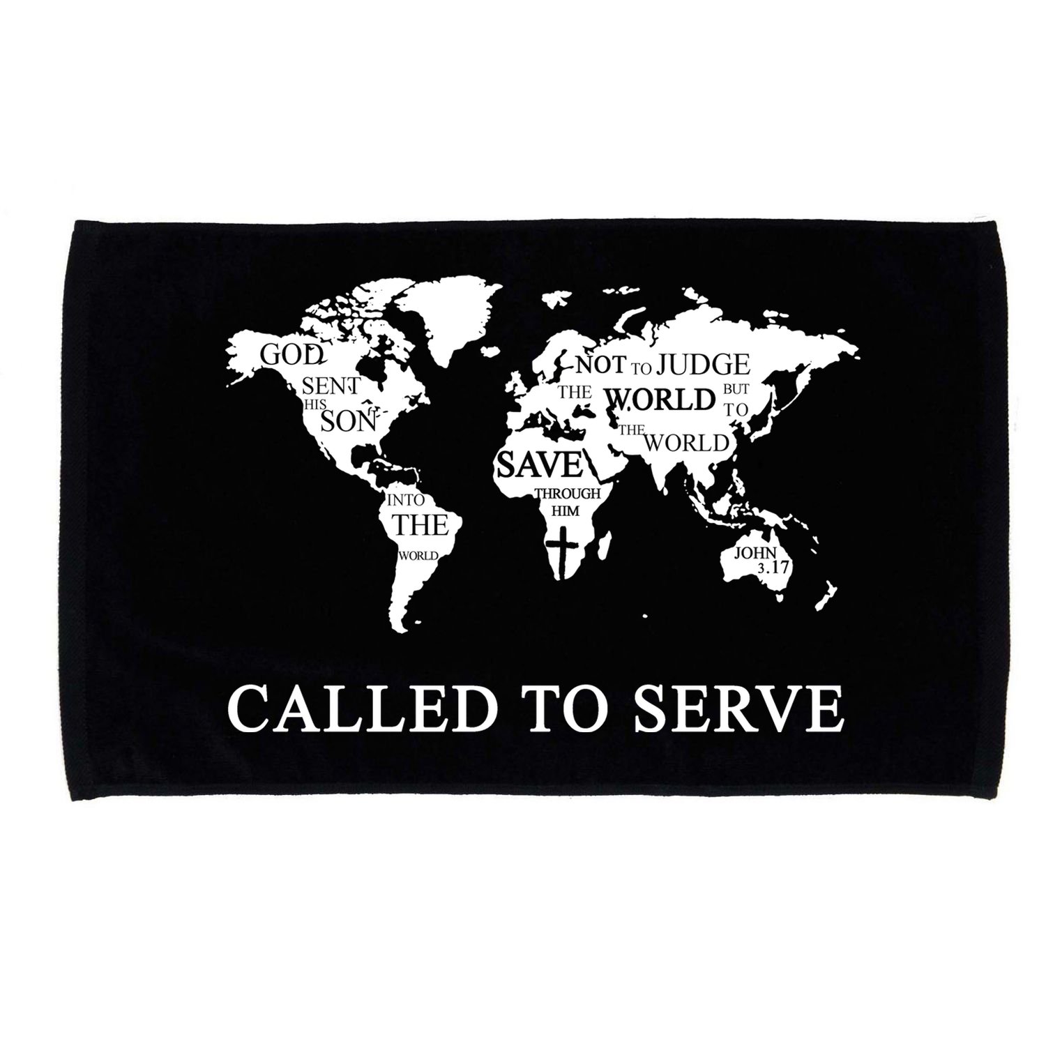 Christian Missionary Called To Serve Microfiber Hand Towel