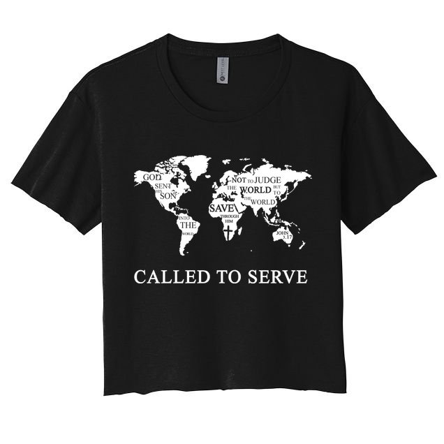 Christian Missionary Called To Serve Crop Top