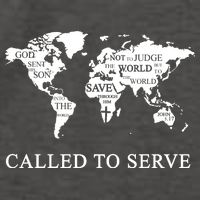 Christian Missionary Called To Serve Vector Backpack