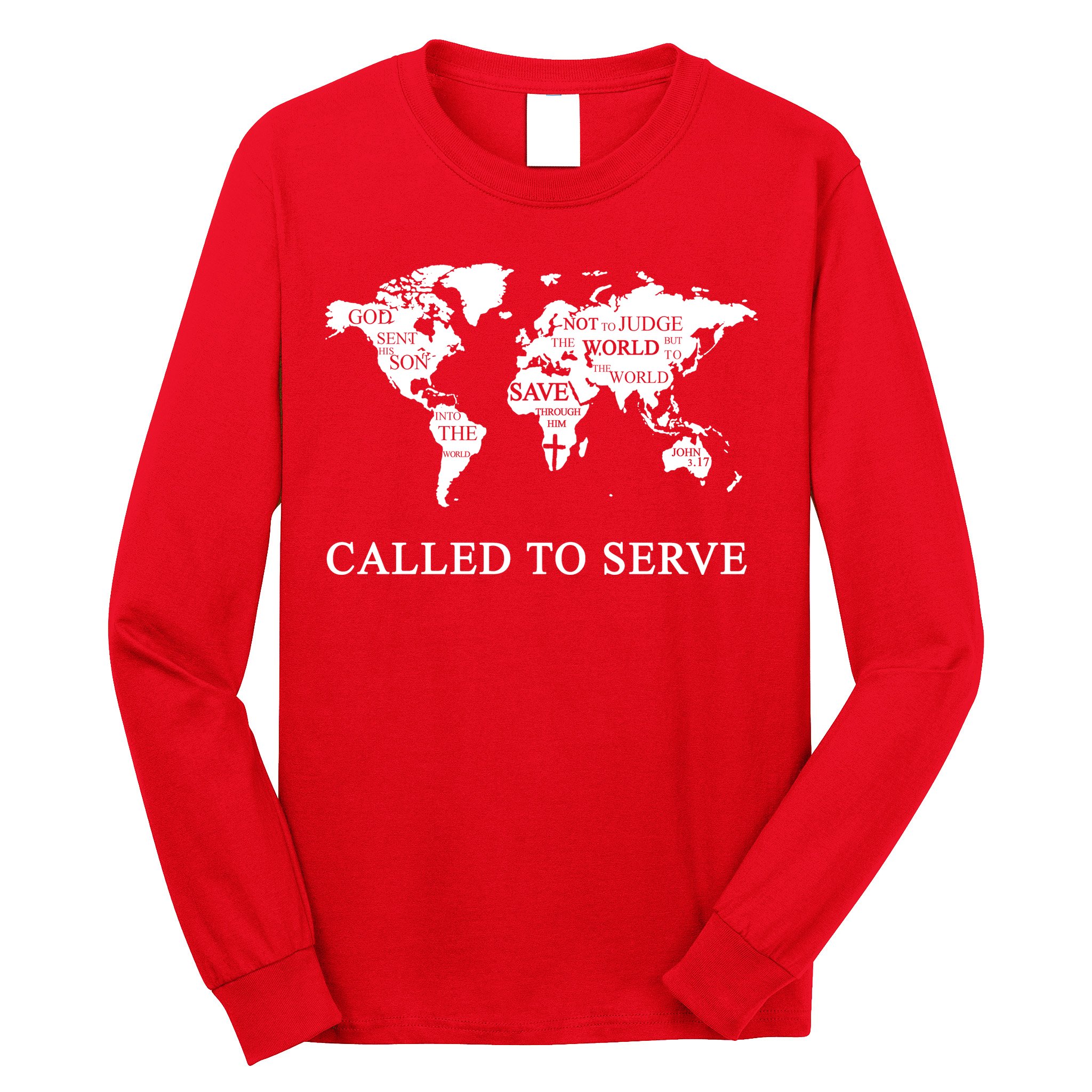 Christian Missionary Called To Serve Long Sleeve Shirt