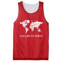 Christian Missionary Called To Serve Mesh Reversible Basketball Jersey Tank