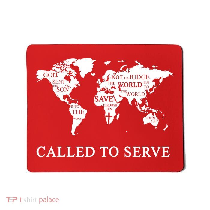 Christian Missionary Called To Serve Mousepad