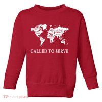 Christian Missionary Called To Serve Toddler Sweatshirt