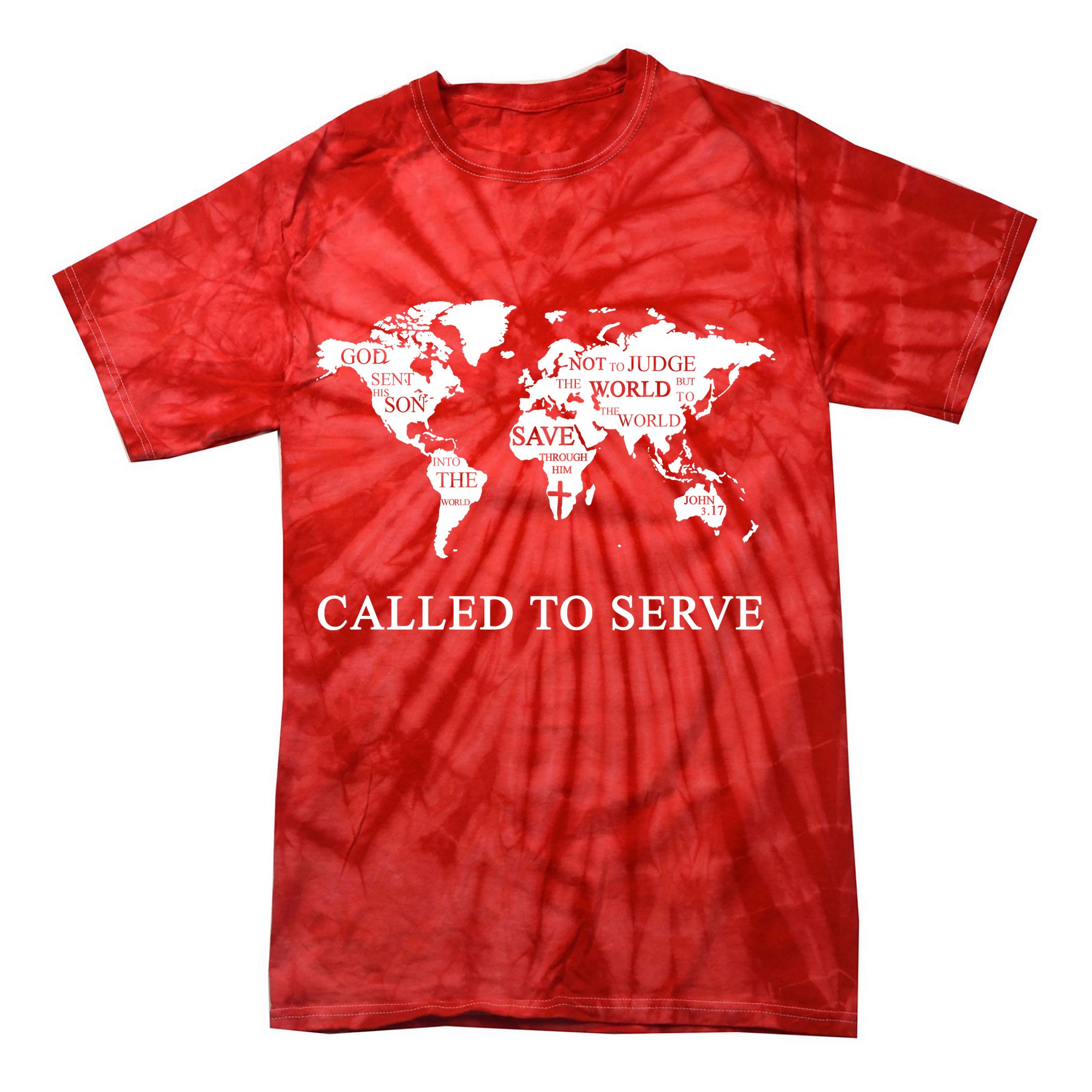 Christian Missionary Called To Serve Tie-Dye T-Shirt