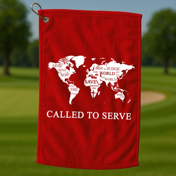 Christian Missionary Called To Serve Golf Towel
