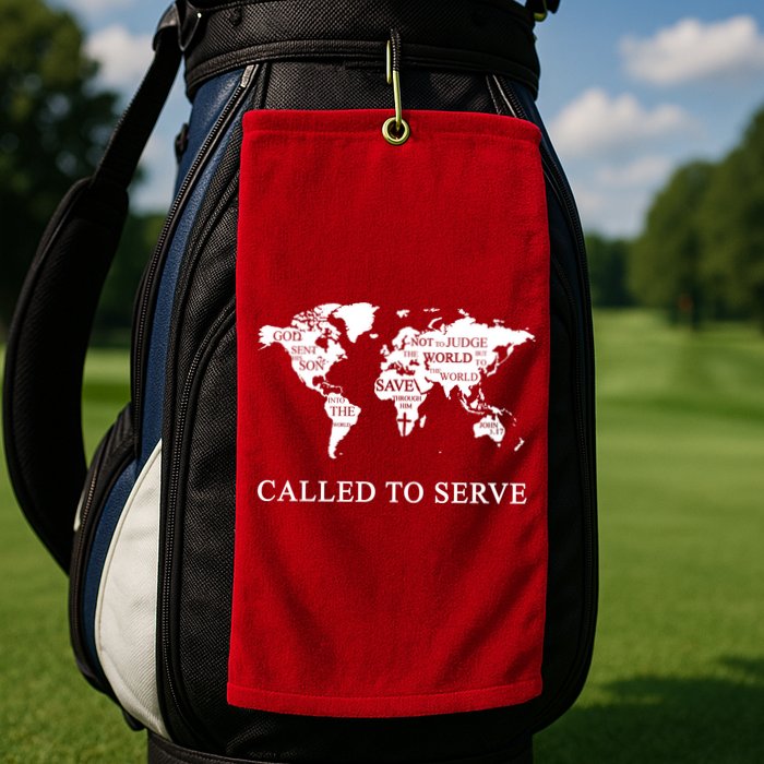 Christian Missionary Called To Serve Golf Towel