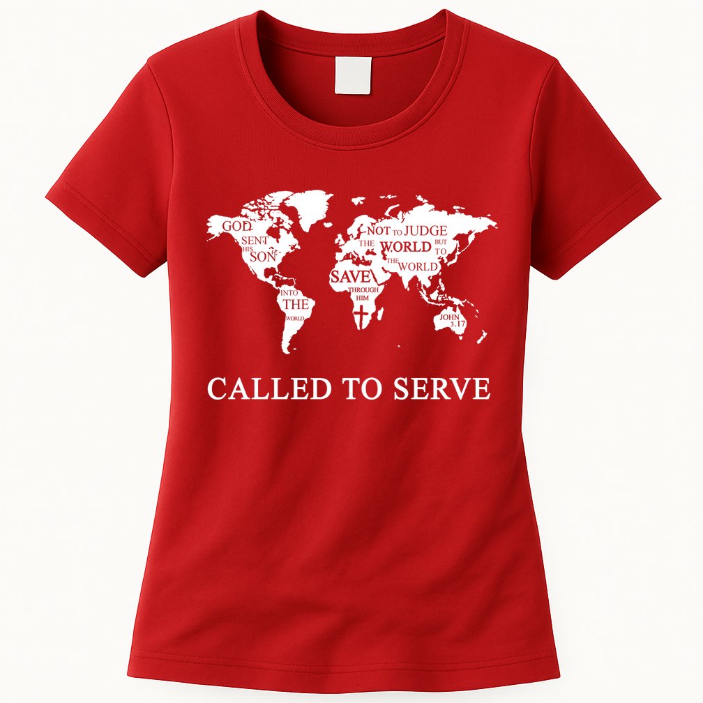 Christian Missionary Called To Serve Womens T-Shirt