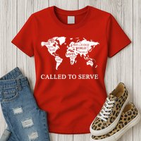 Christian Missionary Called To Serve Womens T-Shirt