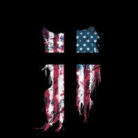 Christian Patriotic USA Flag Mug