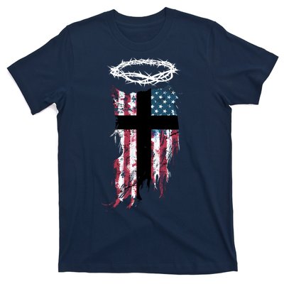 Christian Patriotic USA Flag T-Shirt