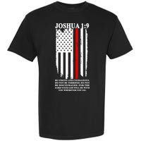 Christian Red Thin Line Garment-Dyed Heavyweight T-Shirt