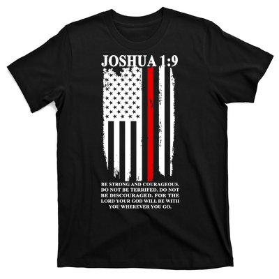 Christian Red Thin Line T-Shirt