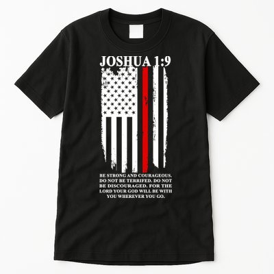 Christian Red Thin Line Tall T-Shirt