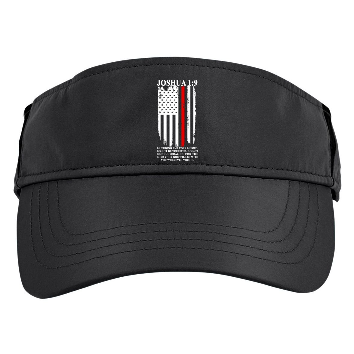 Christian Red Thin Line Adult Drive Performance Visor