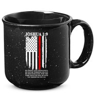Christian Red Thin Line 15oz Campfire Ceramic Mug