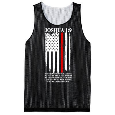 Christian Red Thin Line Mesh Reversible Basketball Jersey Tank