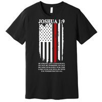 Christian Red Thin Line Premium T-Shirt