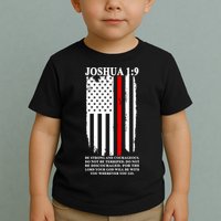 Christian Red Thin Line Toddler T-Shirt