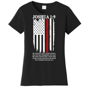 Christian Red Thin Line Women's T-Shirt