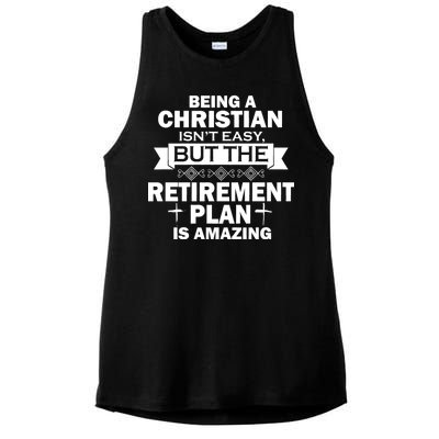 Christian Retirement Plan Ladies PosiCharge Tri-Blend Wicking Tank