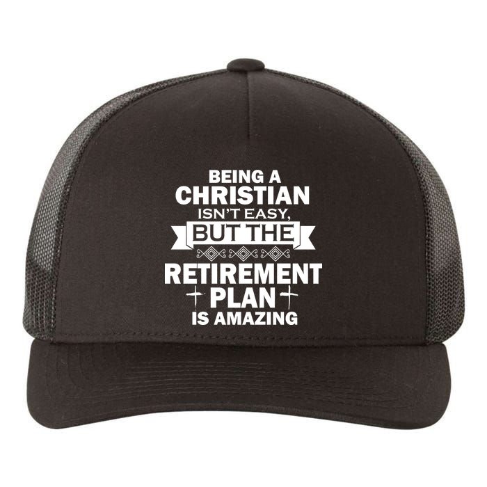 Christian Retirement Plan Yupoong Adult 5-Panel Trucker Hat