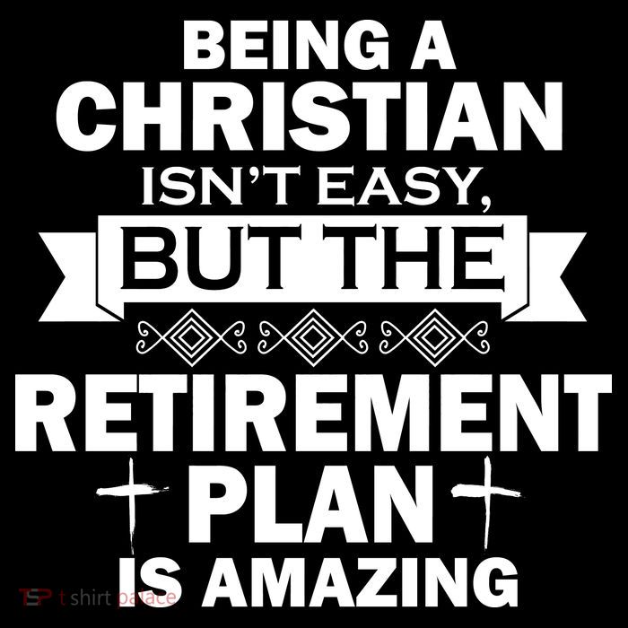Christian Retirement Plan Performance Shirt
