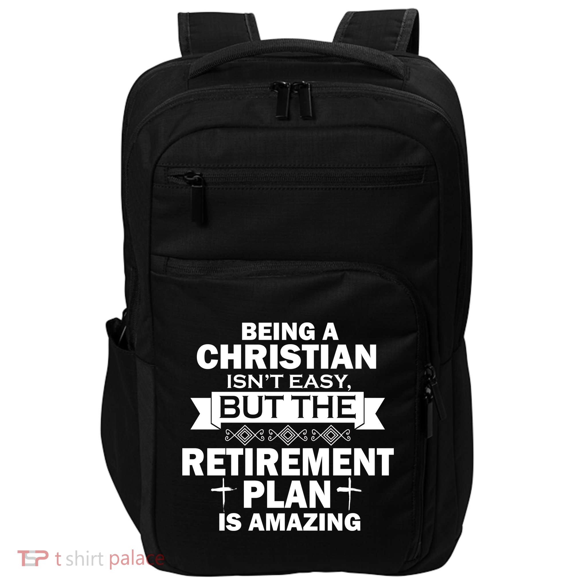 Christian Retirement Plan Impact Tech Backpack