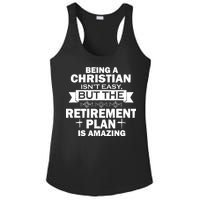 Christian Retirement Plan Ladies PosiCharge Competitor Racerback Tank