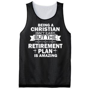 Christian Retirement Plan Mesh Reversible Basketball Jersey Tank