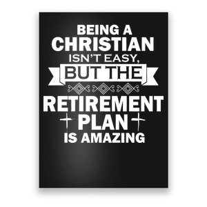 Christian Retirement Plan Poster