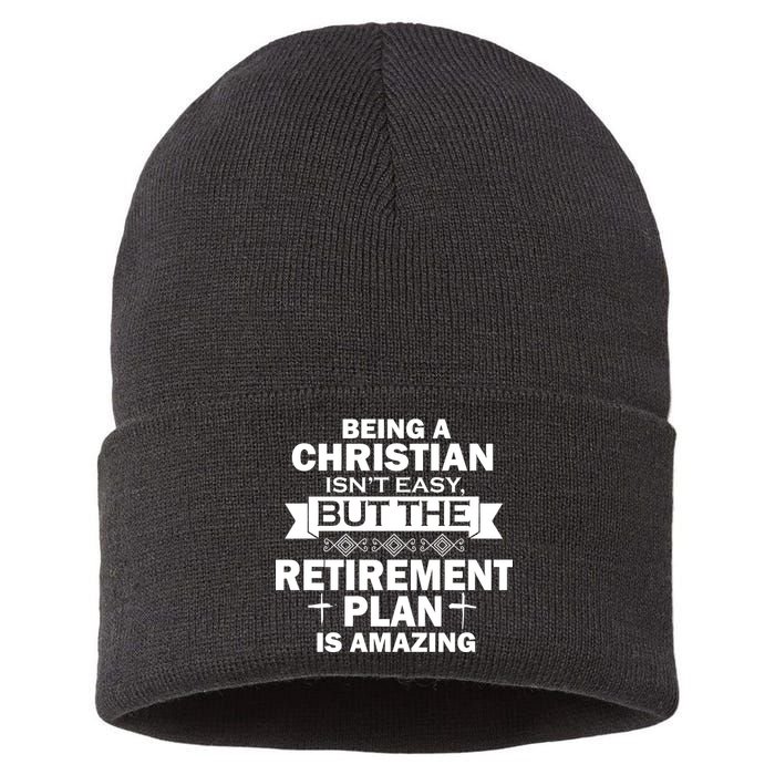 Christian Retirement Plan Sustainable Knit Beanie