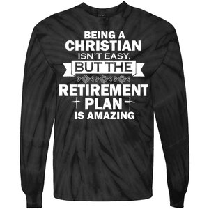 Christian Retirement Plan Tie-Dye Long Sleeve Shirt