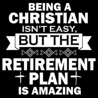 Christian Retirement Plan Tie-Dye T-Shirt