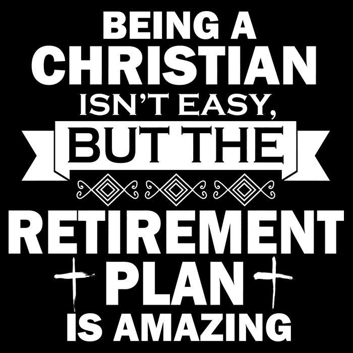 Christian Retirement Plan Tie-Dye T-Shirt