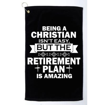 Christian Retirement Plan Golf Towel