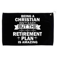 Christian Retirement Plan Grommeted Golf Towel