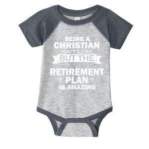 Christian Retirement Plan Infant Baby Jersey Bodysuit