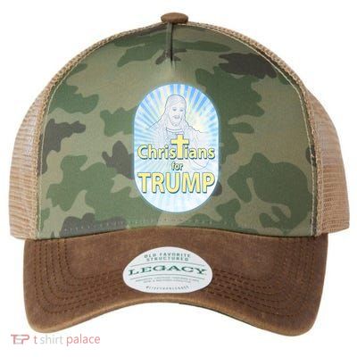 Christians For Trump Legacy Tie Dye Trucker Hat