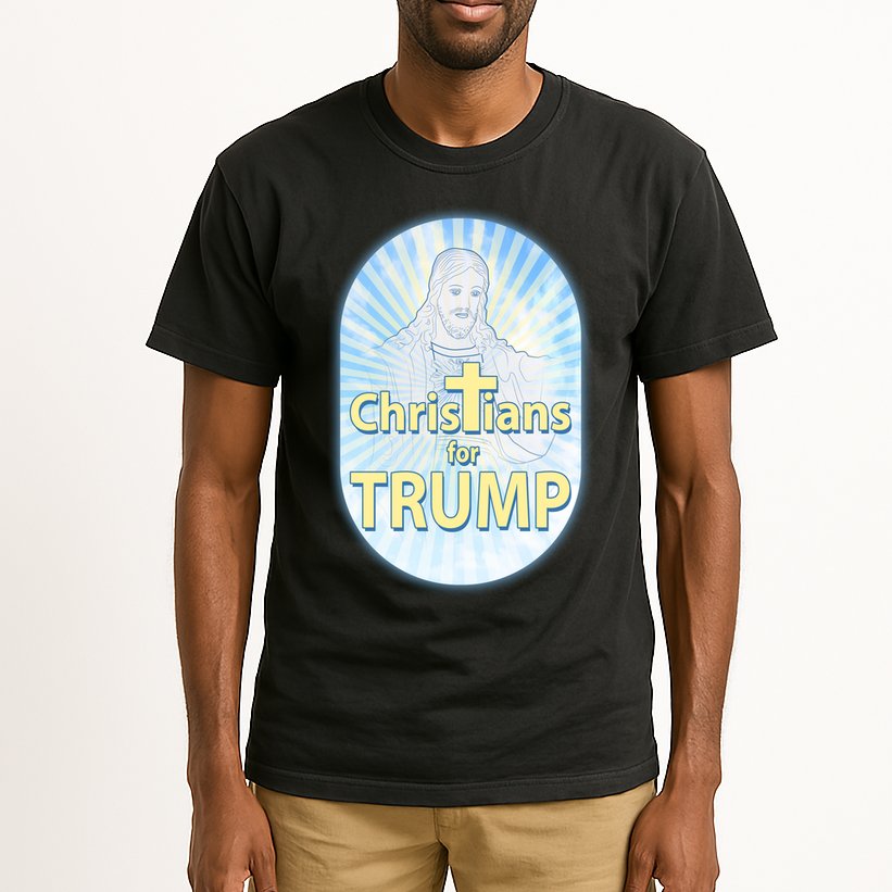 Christians For Trump Tall T-Shirt
