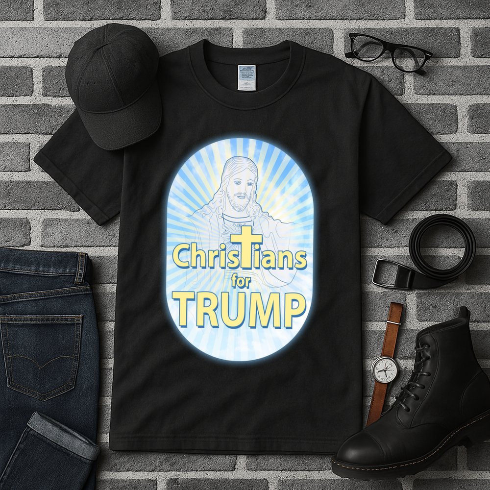 Christians For Trump Tall T-Shirt